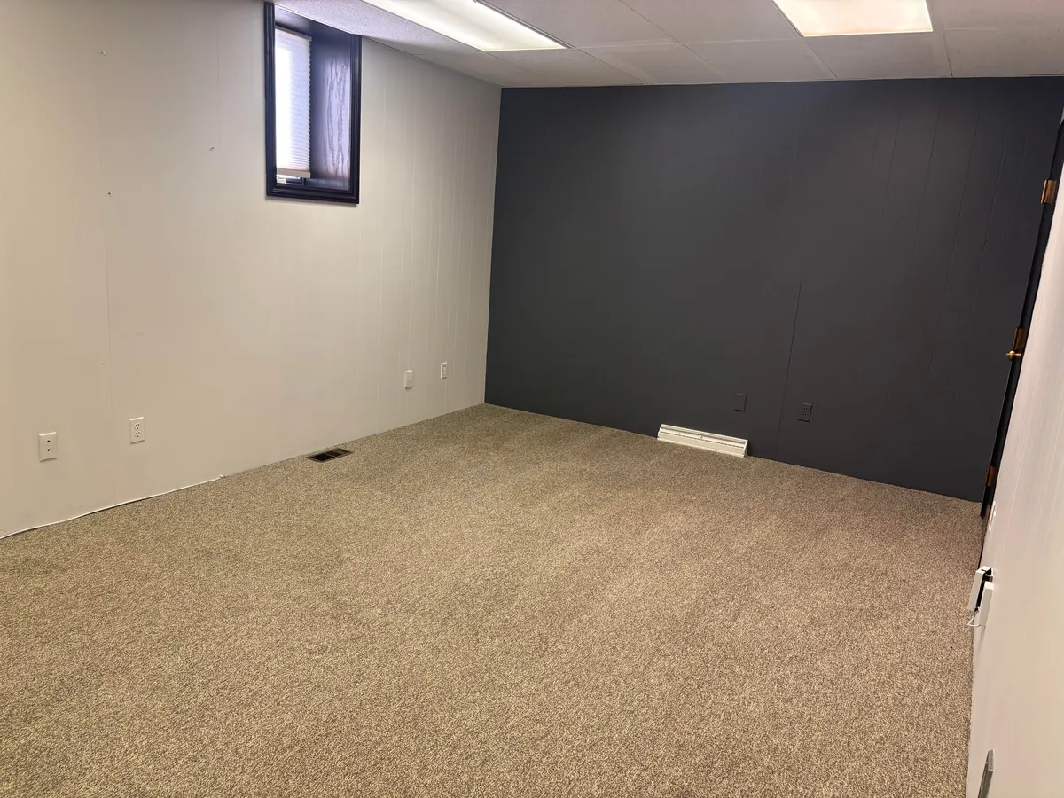 Before and after of my massage treatment room!