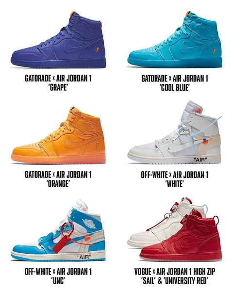 Every Air Jordan 1 collab in history