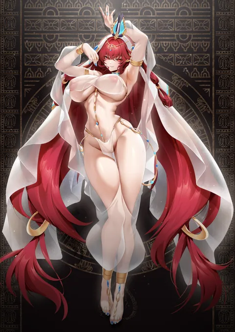 Egyptian Girl [Original] (by rourou)