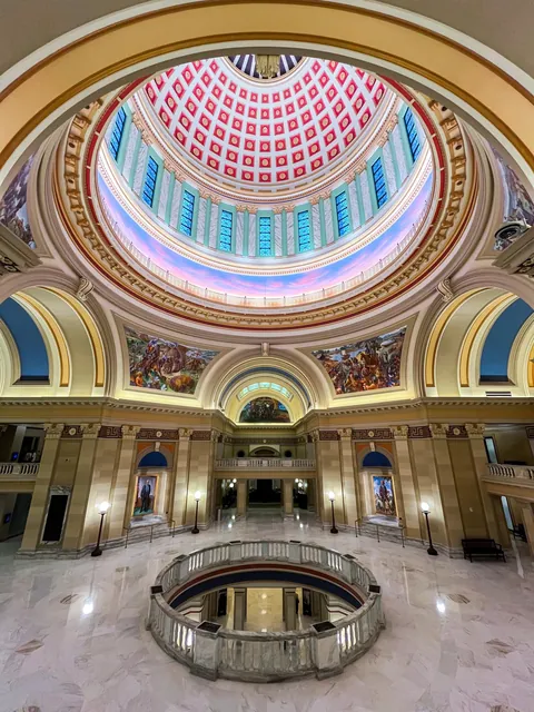Visited the Oklahoma state capitol for the first time and was absolutely blown away