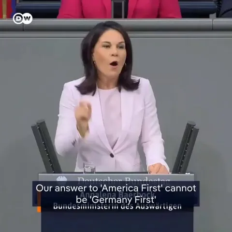 "Our answer to America First must be Europe united" – German FM Baerbock