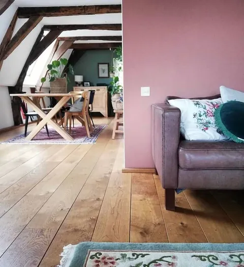 My living room &amp; bedroom in my 400 year old home in The Netherlands