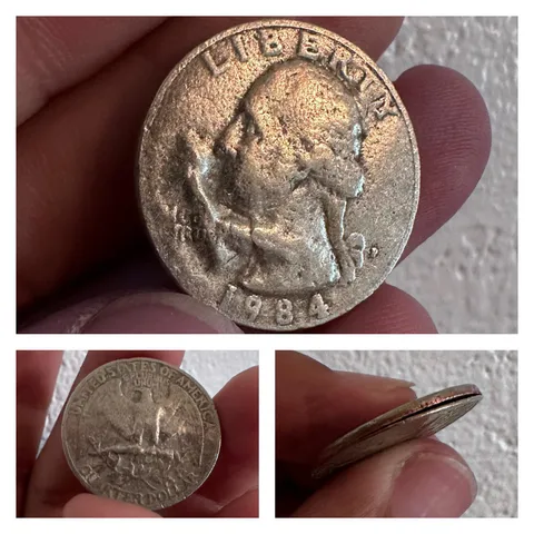 This fake quarter I received as part of my change back