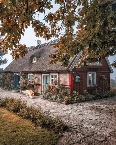 Rural cottage (Skane County, Sweden).