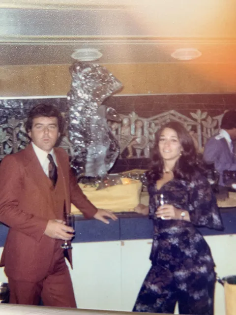 My parents on a cruise in the 70s