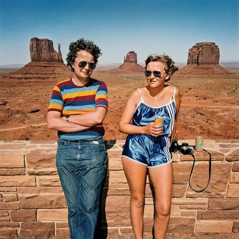 Holiday Road - Vintage Images of Tourists at National Parks!