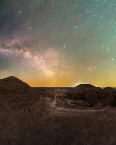 Scorpio in the Badlands