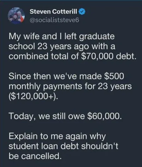 Don't worry your grandchildren will pay it