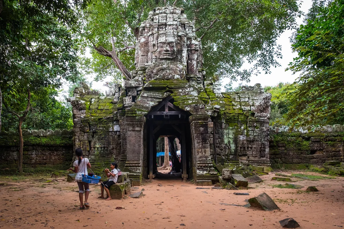 Angkor temples are truly astounding