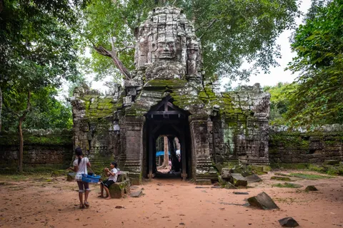 Angkor temples are truly astounding