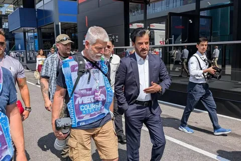 Czech President Petr Pavel visited the Formula 1 Grand Prix in Hungary today, he wasn't there in an official capacity as President, but as a private person and accredited photographer.