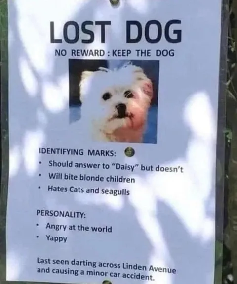 Keep your blonde children away from Ms. Daisy.