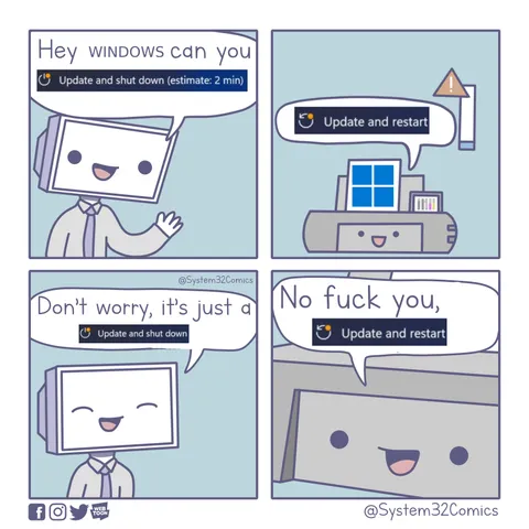windows doing windows activities