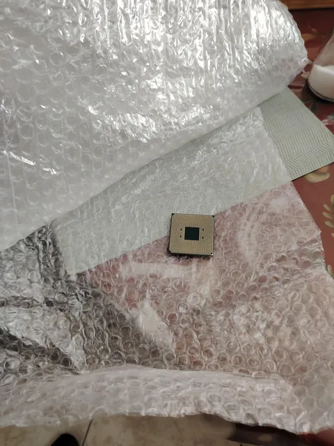 Shop sent CPU in bubblewrap