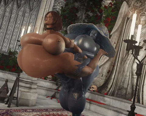 Ranni fills Melina with her Primeval Current (by me)