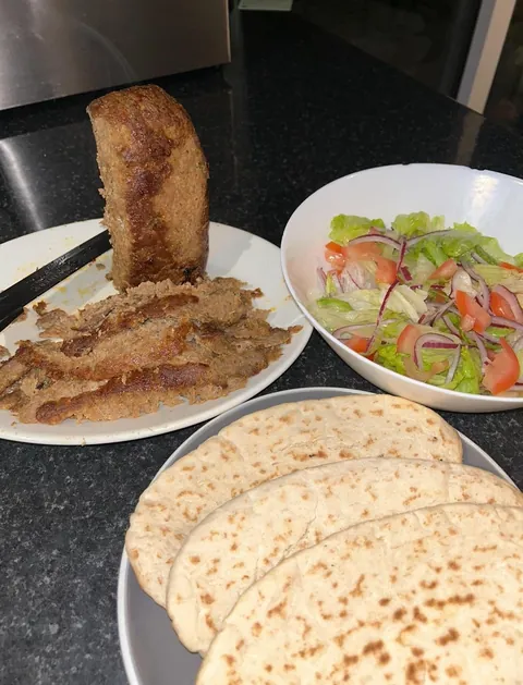 [homemade] Doner kebab.