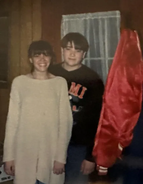 My wife found this photo from us dating in 1994
