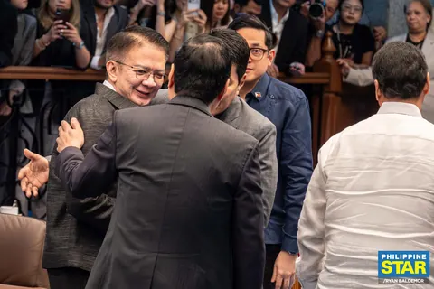 In Photos: Chiz Escudero makes a surprise appearance