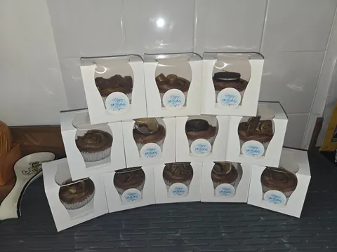 Spent hours making cupcakes for sons birthday. Got told as I collected him he cannot take them in