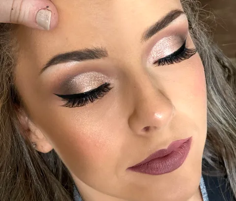 i did this bridal look today.