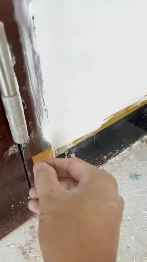 Removing wall tape