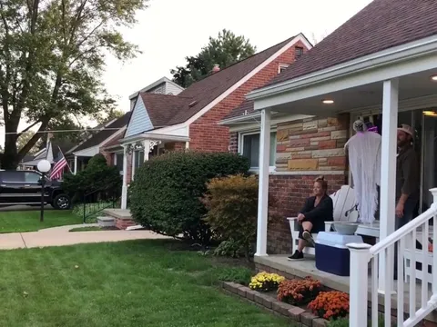 My solution to a socially distanced Halloween