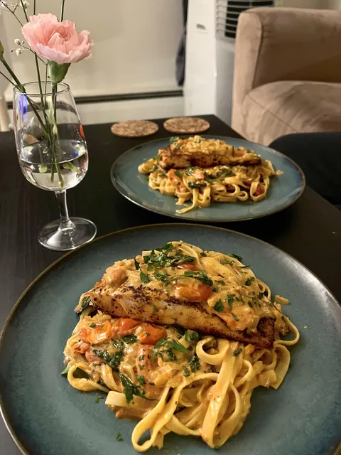 Salmon Pasta