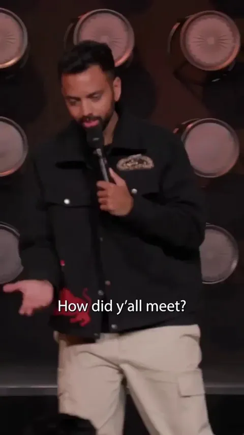 Comedian gets confused by audience member