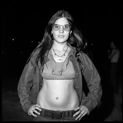 People at the Sweetheart Roller Skating Rink, Tampa, Florida, 1972-73