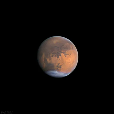 Mars approaching opposition