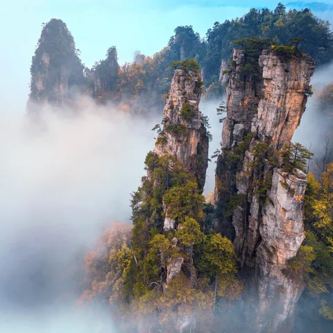 This spot inspired one movies or two, Zhangjiajie, China [OC][1500x1500]