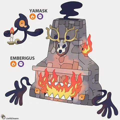 I designed a Yamask of every type!