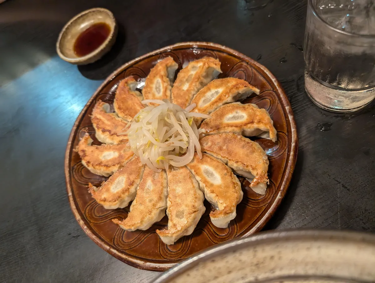 [I ate] Delicious Gyoza at a Japanese Izakaya in Shizuoka 