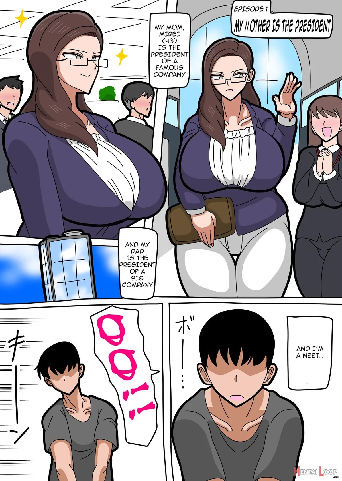 Doujinshi - My mother is the president part 1 of 2