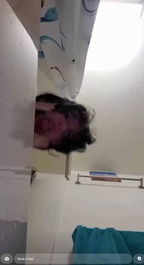 Imagine she's sitting on you