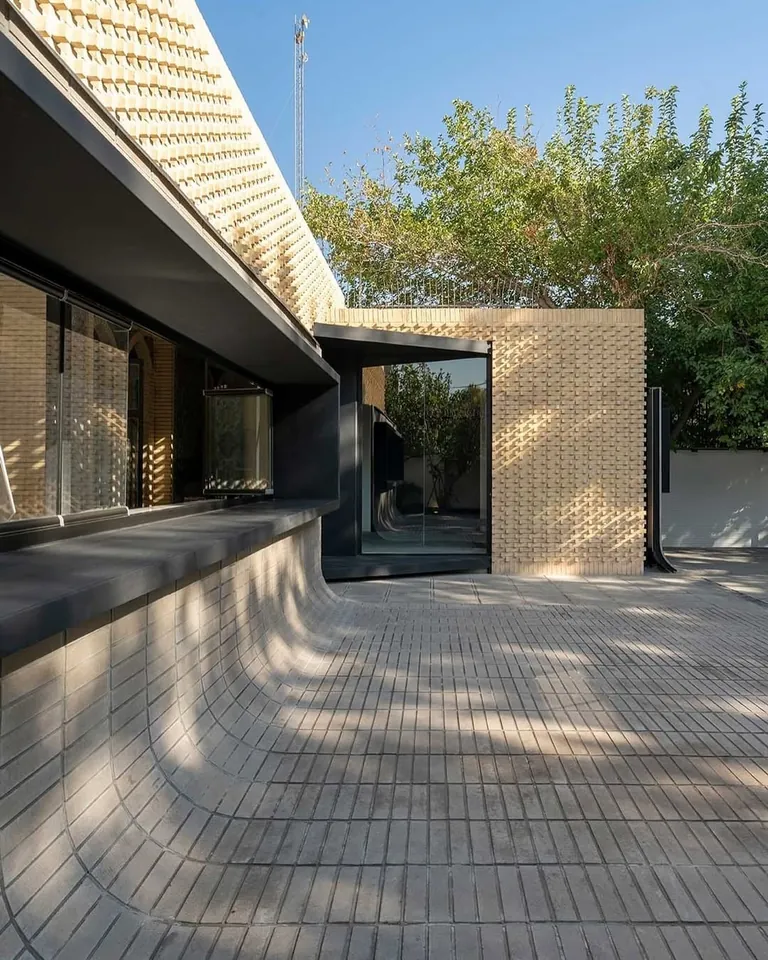 Outdoor café by kamakanstudio - Shiraz, iran. 