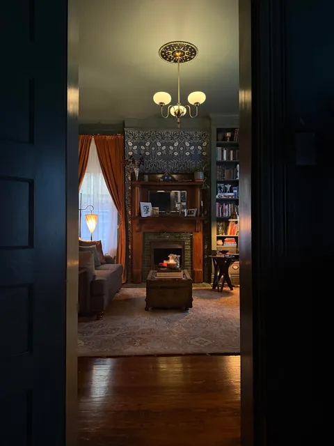 A cozy afternoon in my home library