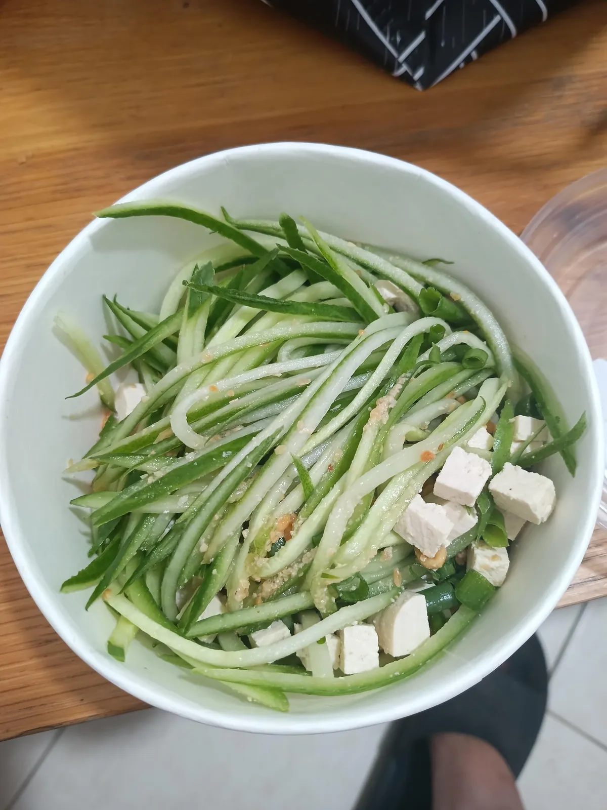 I ordered fucking sushi.