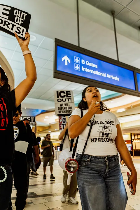 ICE Protests at Phoenix Sky Harbor Int’l Airport
