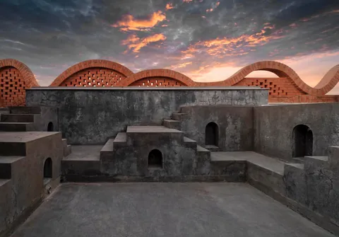 Gadi House by PMA Madhushala in the suburbs of Pune, India