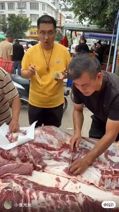 Pork Sashimi in China