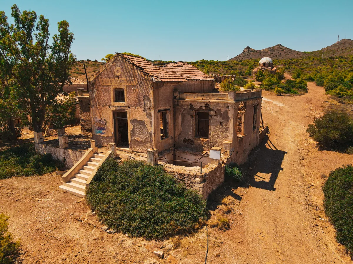 Abandoned buildings in Greece