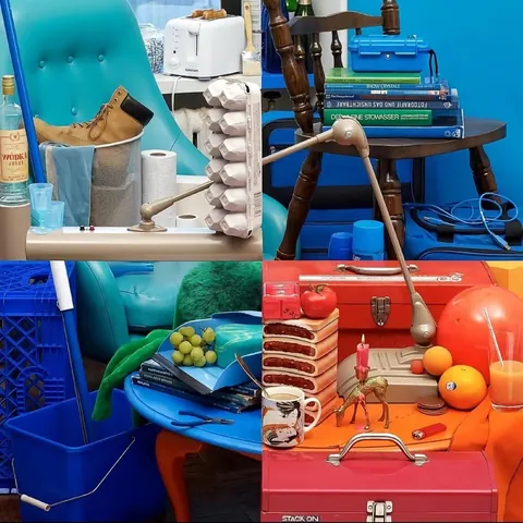 Each slide is only one picture