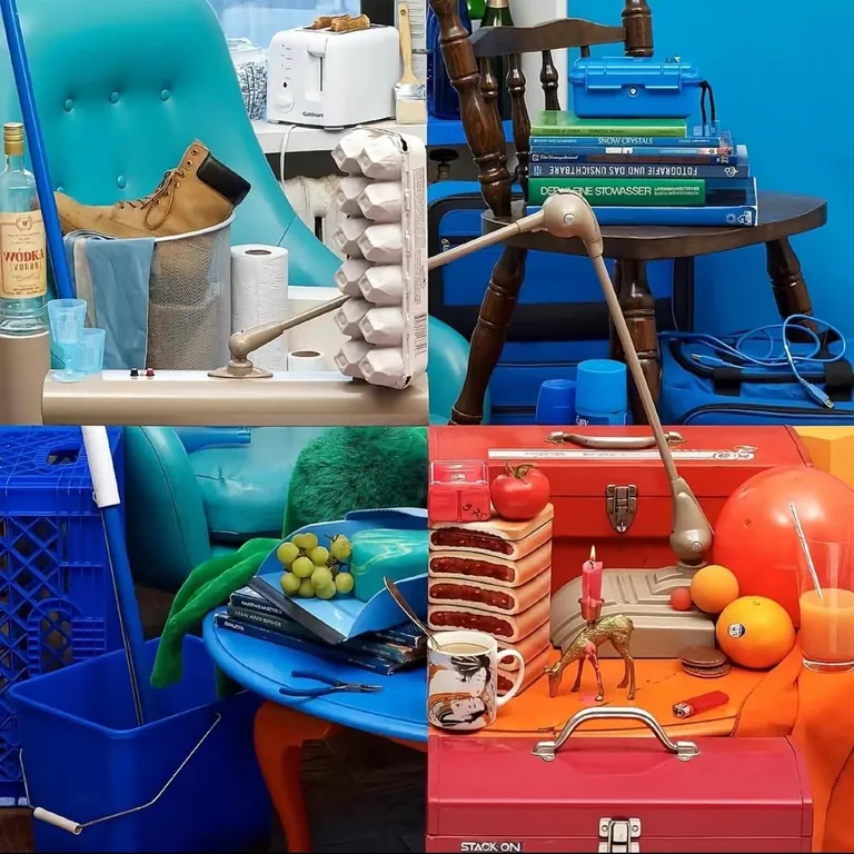 Each slide is only one picture