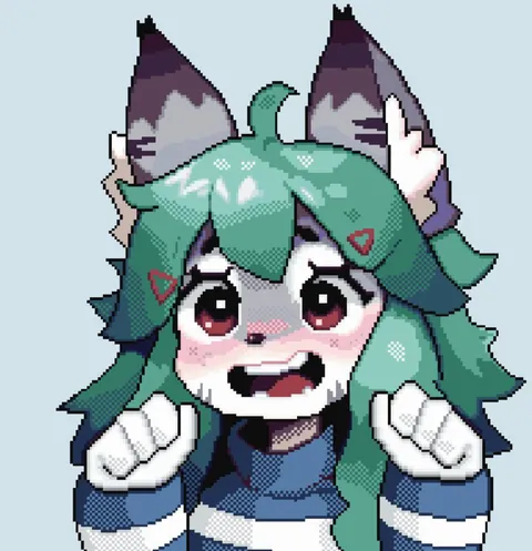 Gah! (Art by me, OC belongs to u/purple_hotdog)