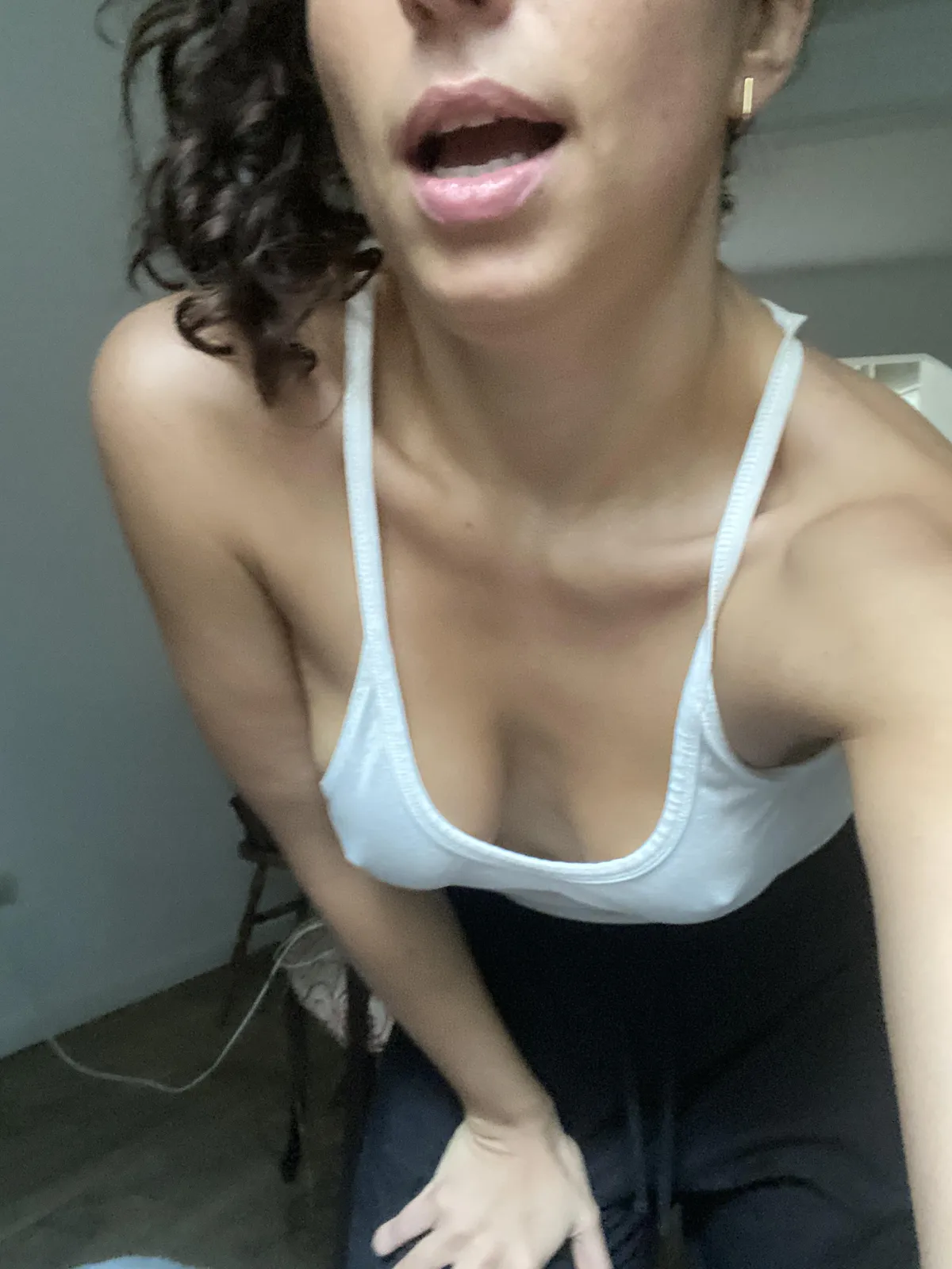 You just gonna keep eyeing me like that?