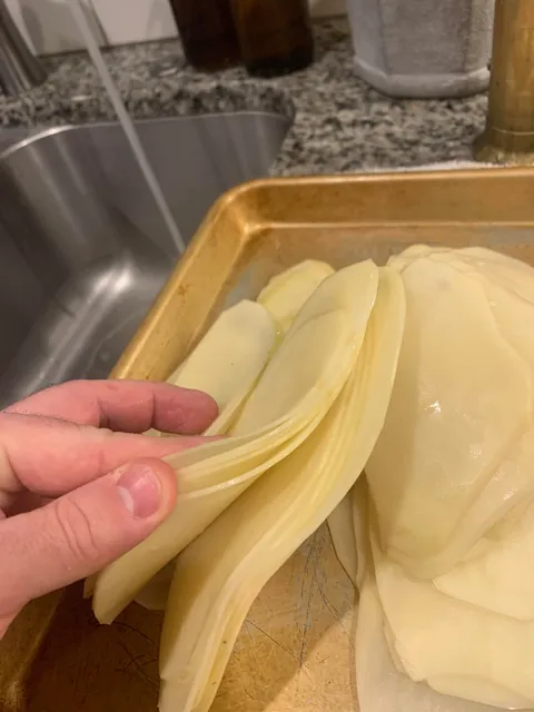 [homemade] fried potatoes