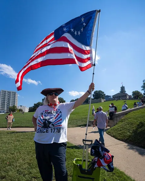 [OC] Nashville No Kings Rally