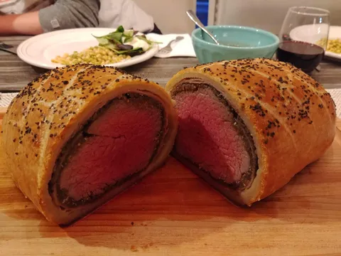 Made a Beef Wellington for my girlfriend's family