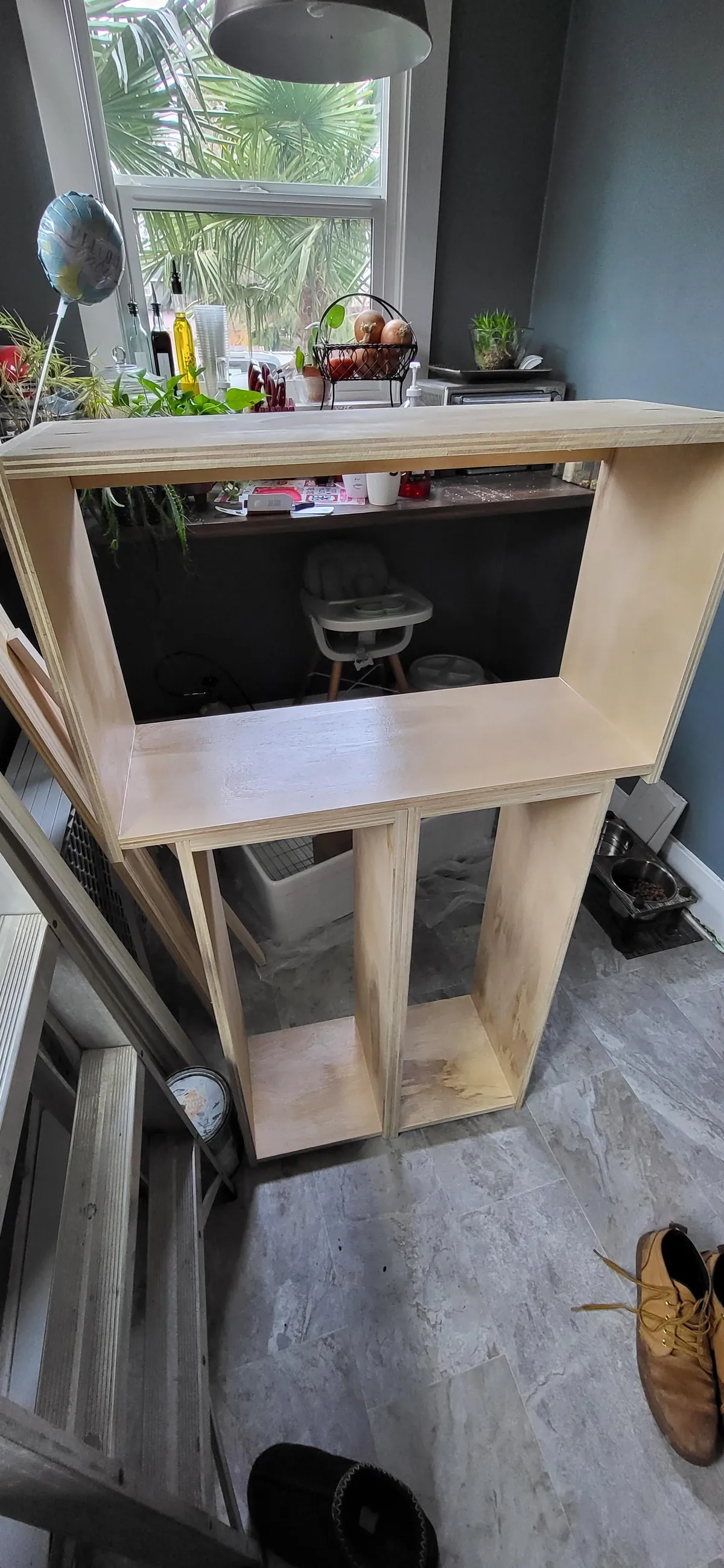 First time making kitchen cabinets. I did the entire kitchen myself for less than half of our original budget. 